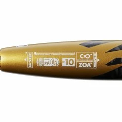 2022 DeMarini ZOA -10 (2 3/4") USSSA Baseball Bat: WTDXZBZ22 -Easton shop WTDXZBZ22 7 DM SL ZOA 10 GD BL.png.cq5dam.web .1200.1200