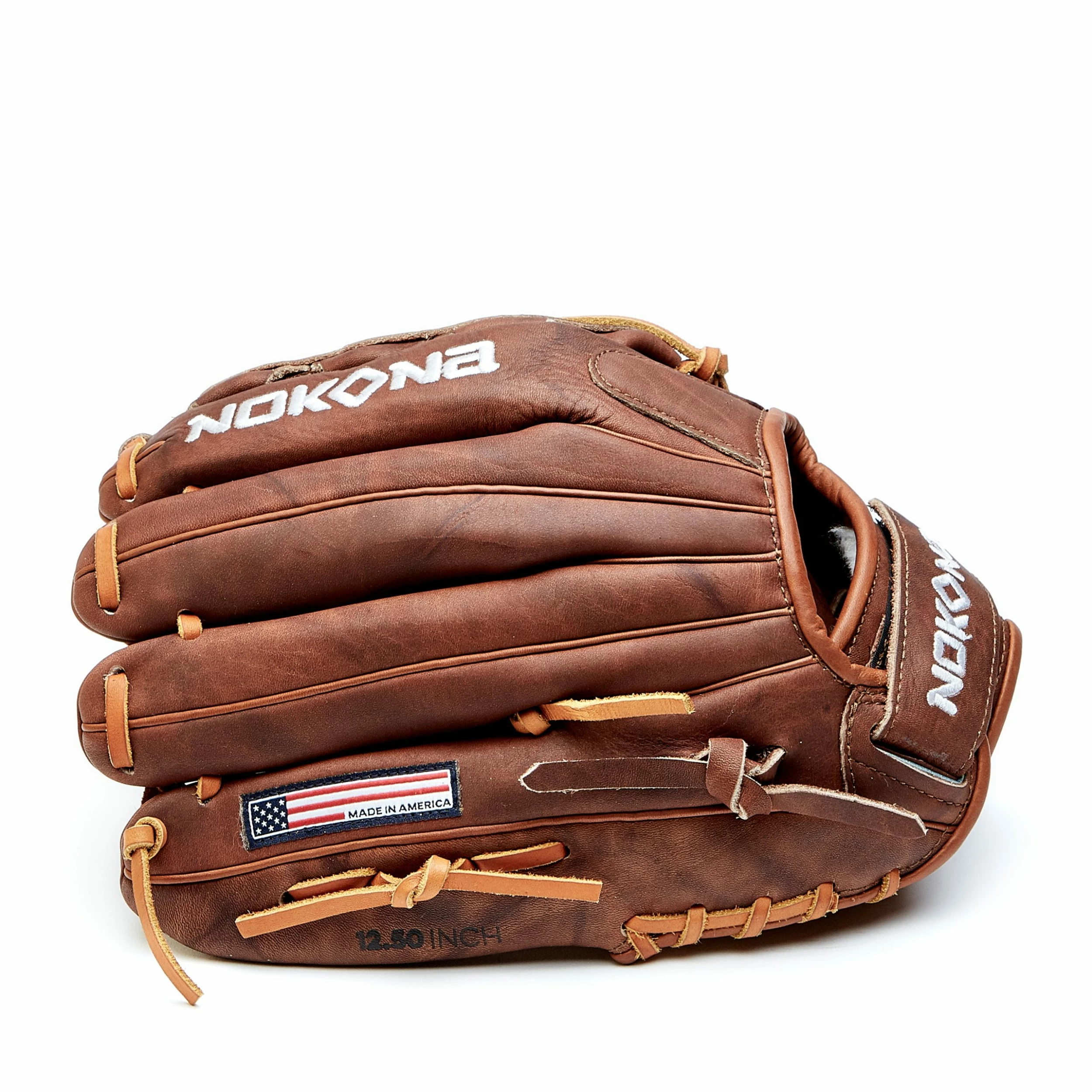 Nokona Walnut 12.5" Fastpitch Glove: W-V1250 4 Nokona Walnut 12.5" Fastpitch Glove: W-V1250 - Image 4