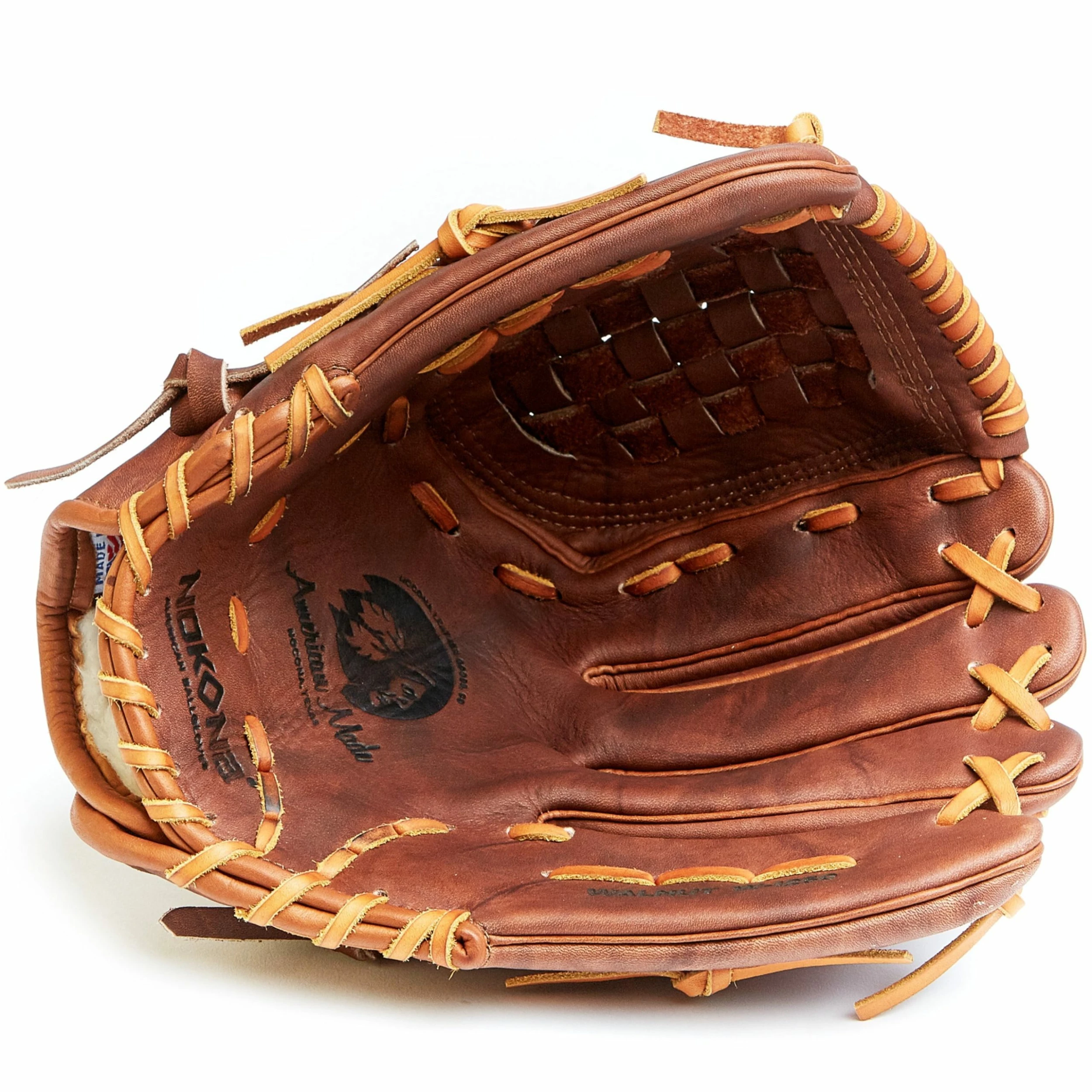 Nokona Walnut 12.5" Fastpitch Glove: W-V1250 2 Nokona Walnut 12.5" Fastpitch Glove: W-V1250 - Image 2