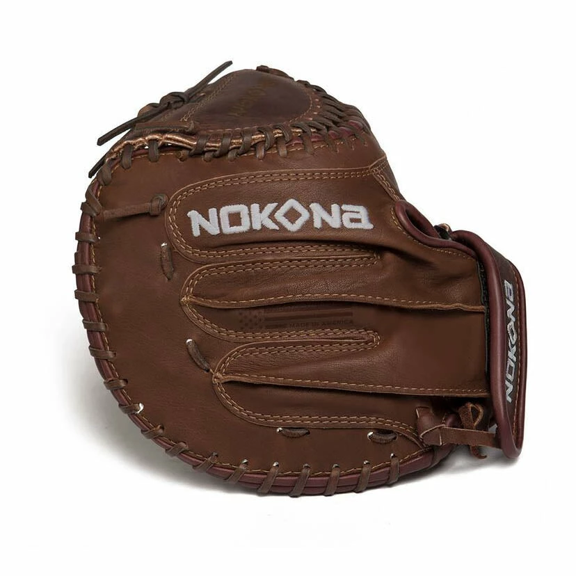 Nokona X2 Buckaroo 32.5" Fastpitch Catcher's Mitt: X2-V3250 3 Nokona X2 Buckaroo 32.5" Fastpitch Catcher's Mitt: X2-V3250 - Image 3