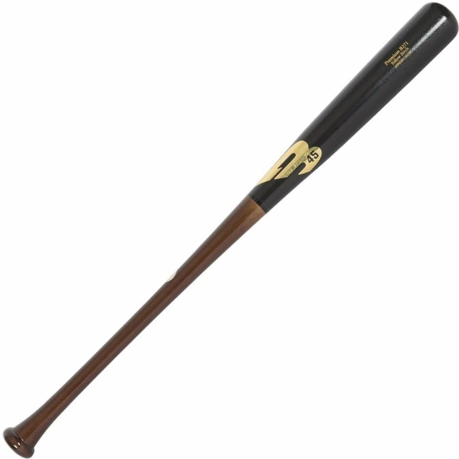 B45 B271 Premium Birch Wood Baseball Bat: B271 1 B45 B271 Premium Birch Wood Baseball Bat: B271