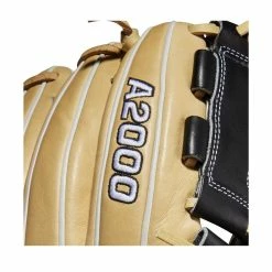 Wilson A2000 P12 12" Fastpitch Glove: WBW10043912 -Easton shop b57fd7d86b295362dade8cbcb01ffc2cd2715210 WBW100439 5 A2000 FP P P12 12 Blonde Black
