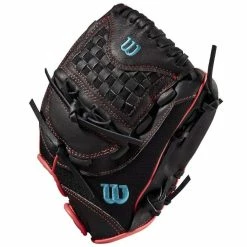 Wilson Flash 11.5" Fastpitch Glove: WBW100415115 6 Wilson Flash 11.5" Fastpitch Glove: WBW100415115 -Easton shop c1ad5a1a54662140f0508b2ff661e11f37c65faf WBW100415 2 A440 Flash Pitcher 115 Black HotPink