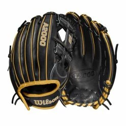 Wilson A2000 H75 11.75" Fastpitch Glove: WBW1002071175 -Easton shop dcb2fd2c85ec5c0ed53b3d5eeda97180a9c84d0d WBW100207 8 A2000 IF H75 1175 Black Gold