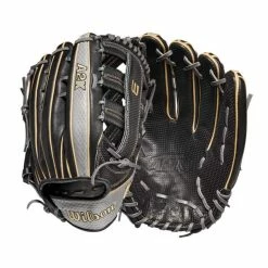 Wilson A2K SC1775 12.75" Baseball Glove: WBW1004131275 17 Wilson A2K SC1775 12.75" Baseball Glove: WBW1004131275 -Easton shop fd65810b829cfca718672ed655c89ec989457710 WBW100413 8 A2K OF 1275 Black Grey Blonde