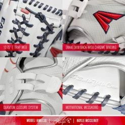Easton Haylie McCleney Professional Collection Signature Series 12.75" Fastpitch Softball Glove: HM8136 8 Easton Haylie McCleney Professional Collection Signature Series 12.75" Fastpitch Softball Glove: HM8136 -Easton shop hm81364