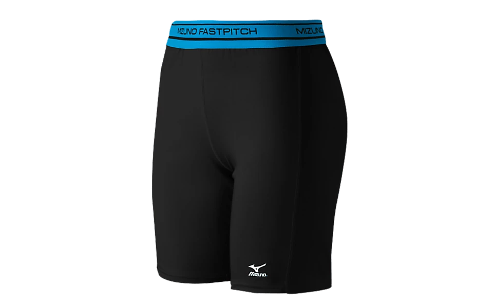 Mizuno Women's Low Rise Compression Sliding Short: 350545 1 Mizuno Women's Low Rise Compression Sliding Short: 350545