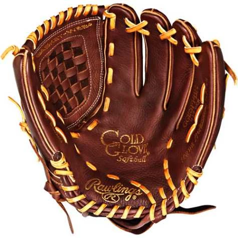 Rawlings Gold Glove Series 12.5" Fastpitch Glove: GG25FPBR 2 Rawlings Gold Glove Series 12.5" Fastpitch Glove: GG25FPBR - Image 2