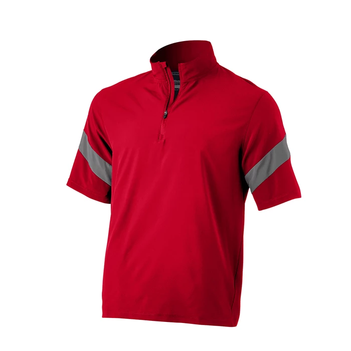 Mizuno Short Sleeve Hitting Jacket - Youth 350952 2 Mizuno Short Sleeve Hitting Jacket - Youth 350952 - Image 2