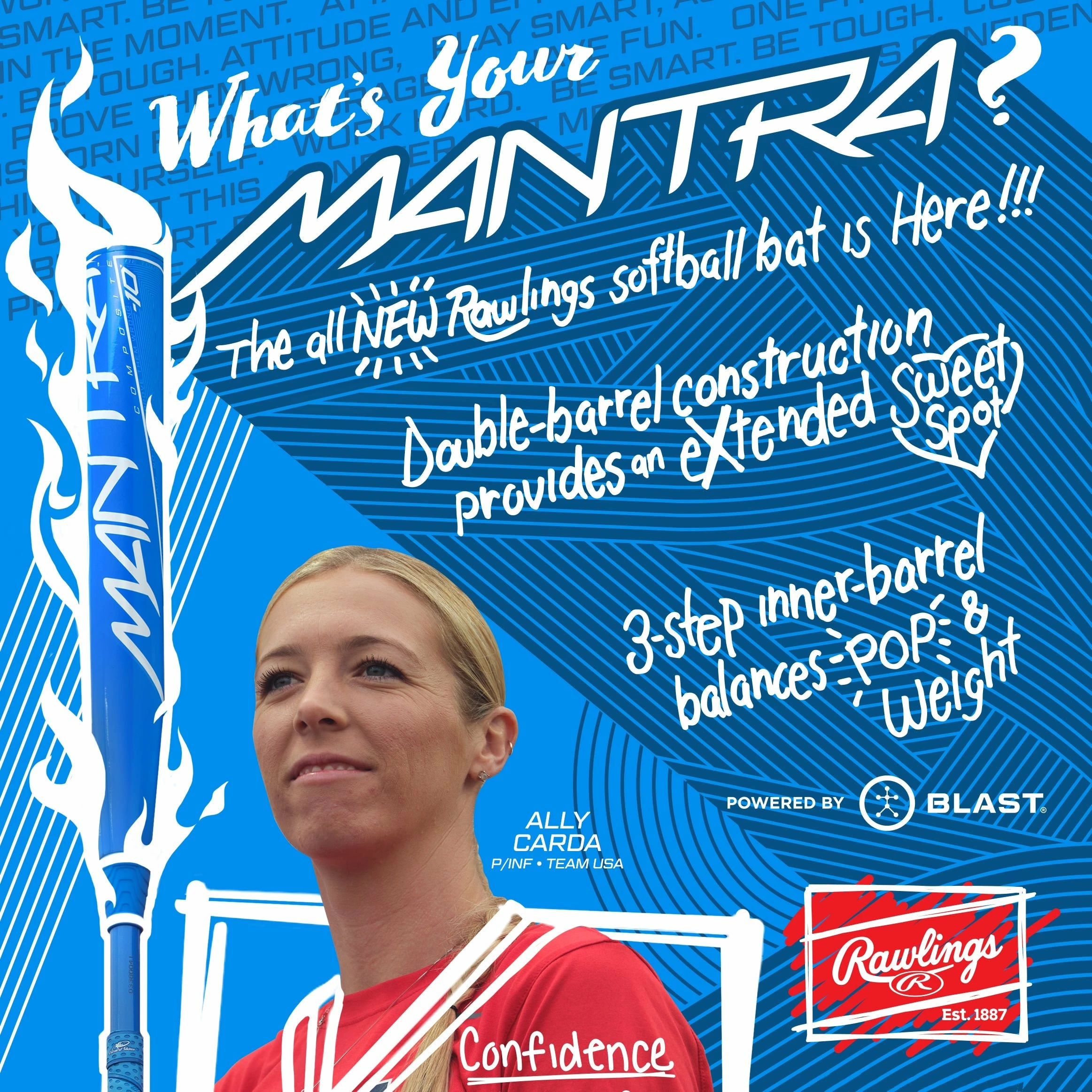 2021 Rawlings Mantra -9 Fastpitch Softball Bat: FP1M9 USED 8 2021 Rawlings Mantra -9 Fastpitch Softball Bat: FP1M9 USED - Image 8